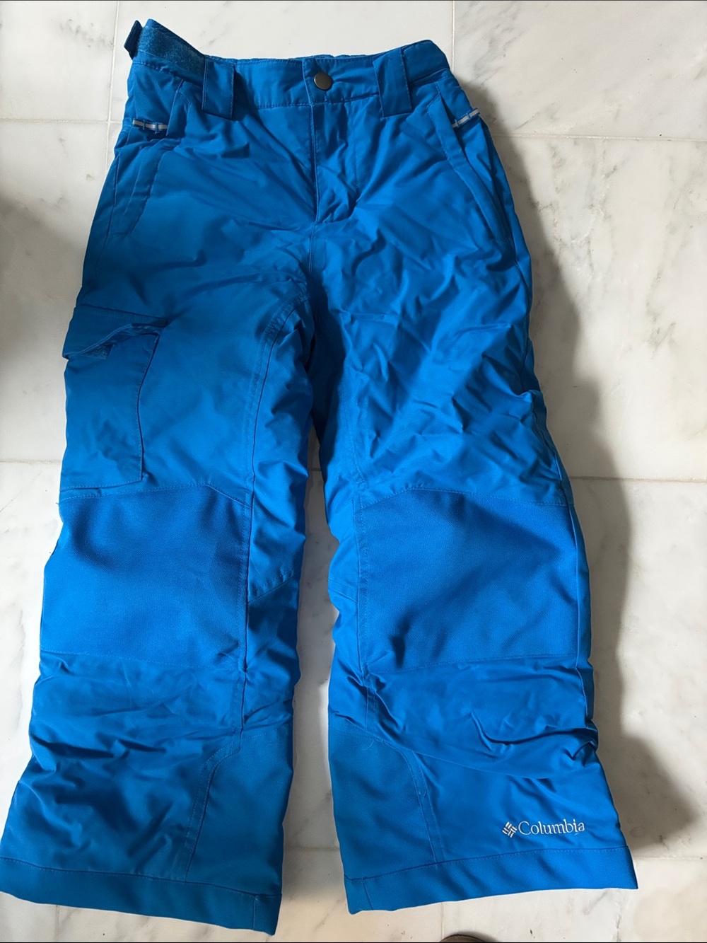 Columbia Boy’s Bright Blue Cargo Ski or snowboard Pants